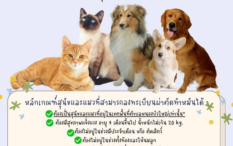 “โครงการสัตว์ปลอดโรค คนปลอดภัยจากโรคพิษสุนัขบ้า”