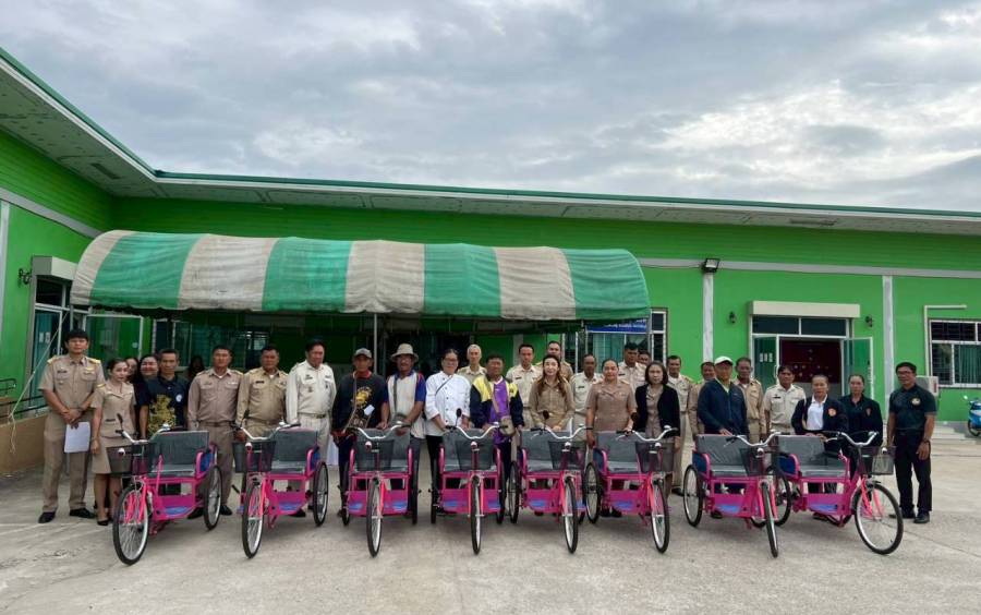 มอบรถสามล้อโยก แก่คนพิการทางการเคลื่อนไหว ประจำปีงบประมาณ พ.ศ.2568
